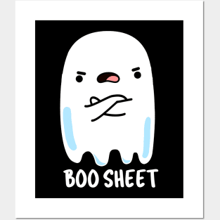 Boo Sheet Funny Halloween Ghost Pun Posters and Art
